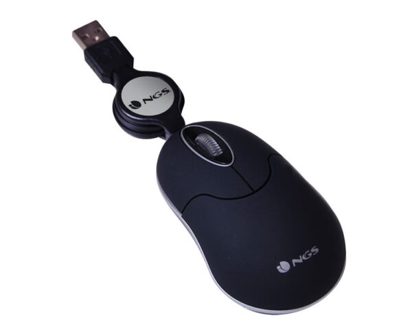 Raton Notebook Optico Retractil Sin Negro Ngs