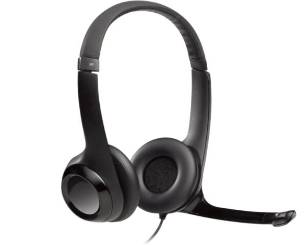 Auricular + Microfono H390 Supresion De Ruido Negro Logitech