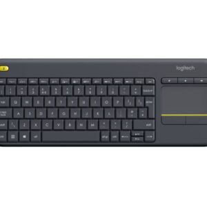 Teclado Wireless K400 Plus Touch Pad Negro Logitech