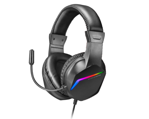 Auricular Gaming Mh122 Negro Mars Gaming