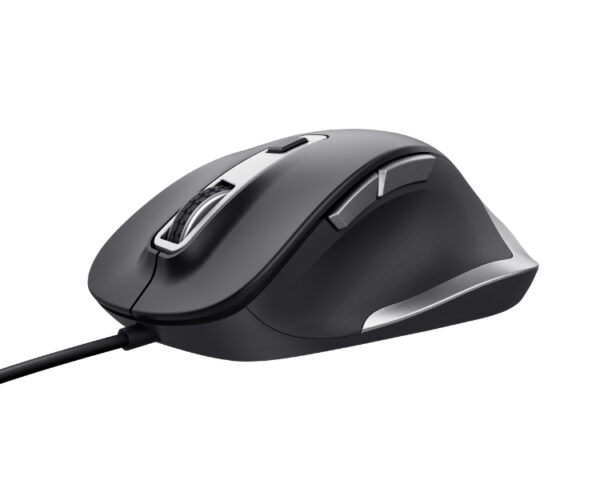 Raton Optico Fyda Negro Trust