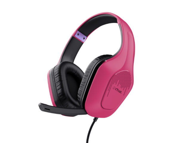 Auricular Gaming Gxt415 Zirox Rosa Trust