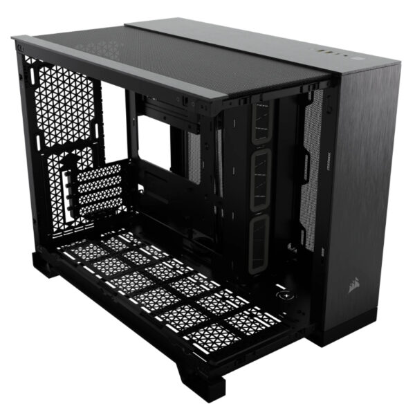 Caja Microatx 2500X Tg Black/Obsidian Aluminum Corsair