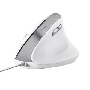 Raton Optico Ergonomico Vertical Bayo Ii Blanco Trust