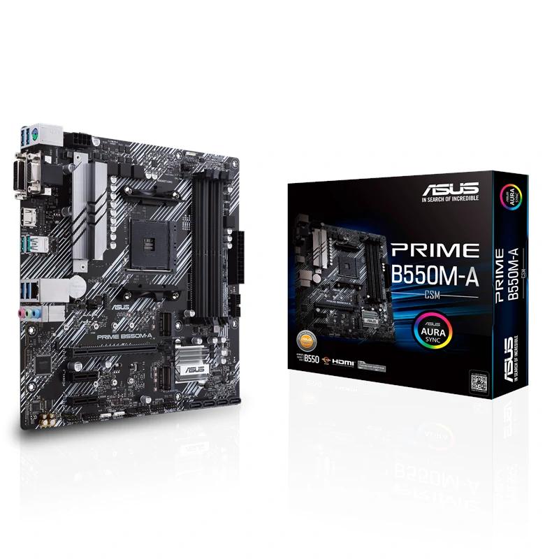 Asus Placa Base Prime B550M-A Csm Matx Am4 2 Asus Placa Base Prime B550M-A Csm Matx Am4 - Imagen 2
