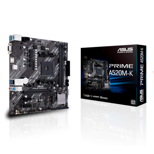 Asus Placa Base Prime A520M-K  Matx Am4 - Imagen 2