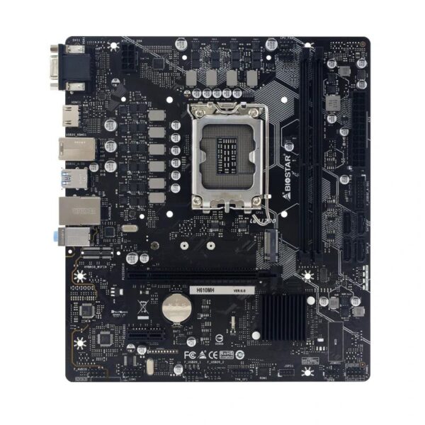 Biostar Placa Base H610Mh D5 Matx Lga1700 - Imagen 2