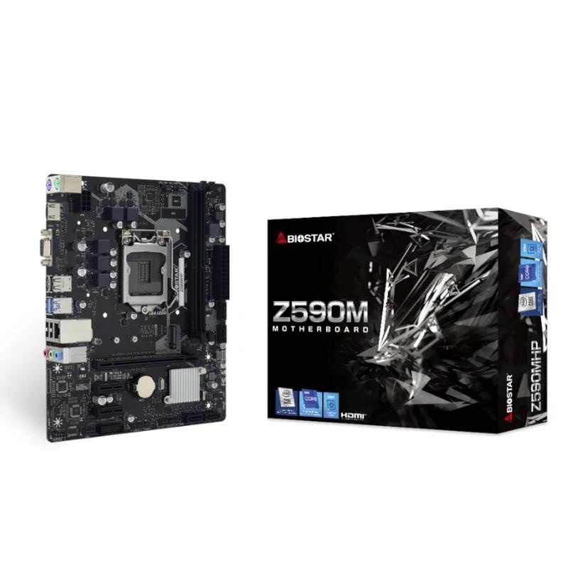 Biostar Placa Base Z590Mhp Matx Lga1200 1 Intel socket 1200