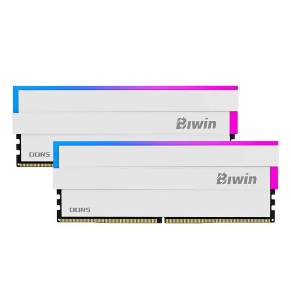 Biwin Dw100 Ddr5 6000 64Gb Cl30 (32*2) White Rgb - Imagen 2