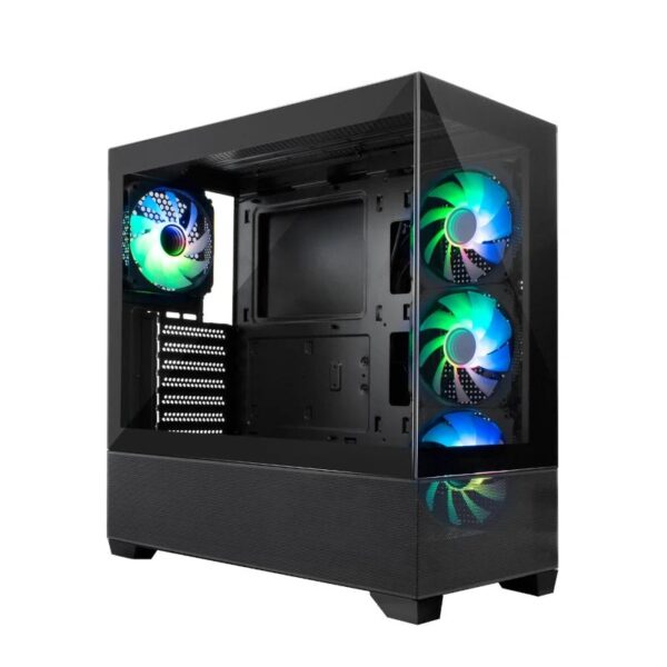 Coolbox Chasis Atx Ga250 Cristal 4Xvent.argb - Imagen 2