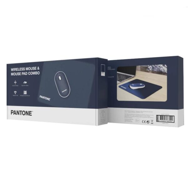 Celly Pantone Kit Raton Inal. + Alfombrilla Navy - Imagen 4