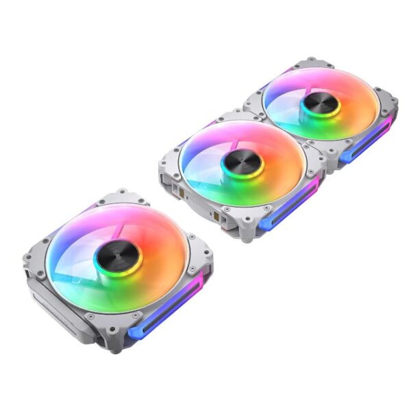 Cougar Vent. Modular Apolar 120 Argb White (3Pcs) - Imagen 2
