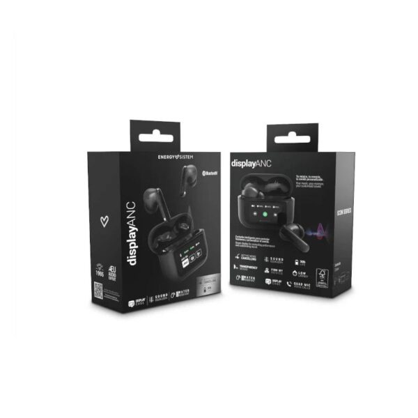 Energy Sistem Auriculares Display Anc Graphite Tw - Imagen 4