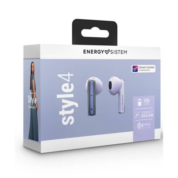 Energy Sistem Auriculares Tw Style 4 Violet - Imagen 4