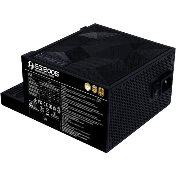 Fuente De Alimentacion Atx Lian Li Edge Gold 1200W Black+Hu - Imagen 3