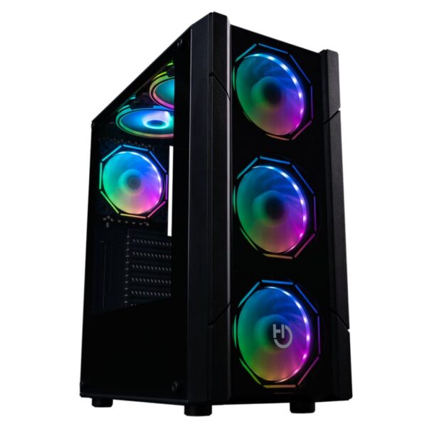 Hiditec Semitorre V30 Pro Argb Cristal Templado - Imagen 2