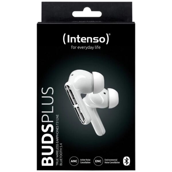 Intenso | Buds Plus Auriculares Tws Anc+Enc| Negro - Imagen 4