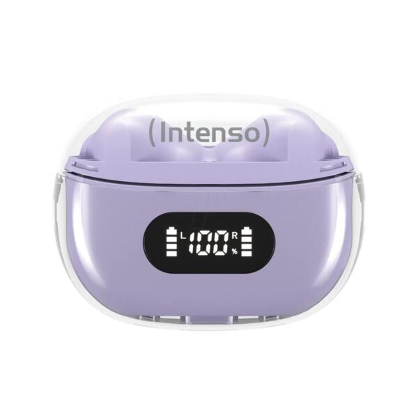 Intenso | Buds Plus Auriculares Tws Anc+Enc | Lila - Imagen 2