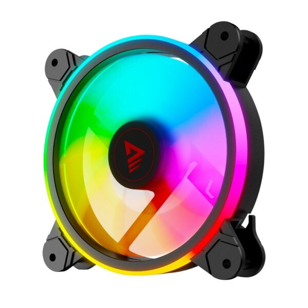 Kit 4 Ventiladores Pc Savio Con Mando A Distancia - Imagen 6