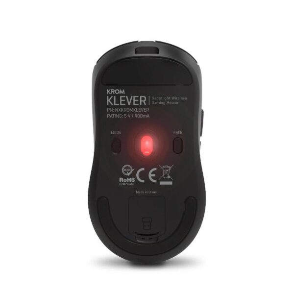 Krom Klever Raton Gaming Superligero Wireless Ngro - Imagen 4