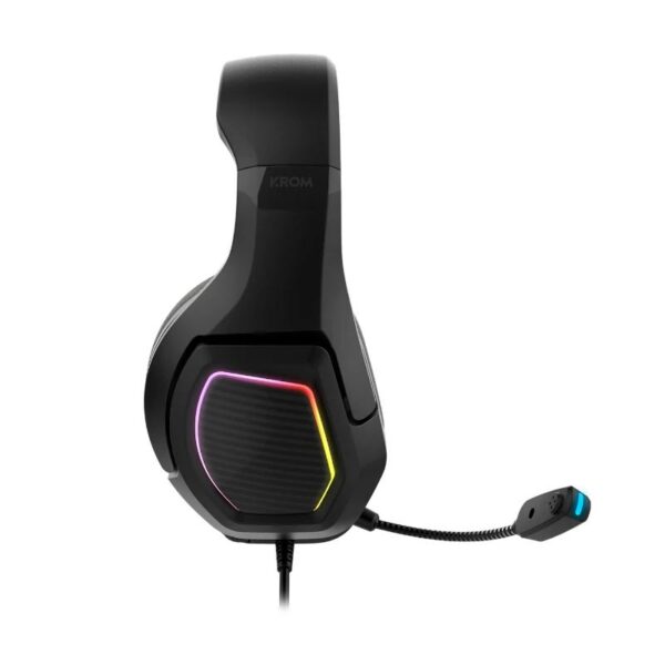 Krom Kopa Auriculares Gaming 7.1 Virtual Negro - Imagen 2