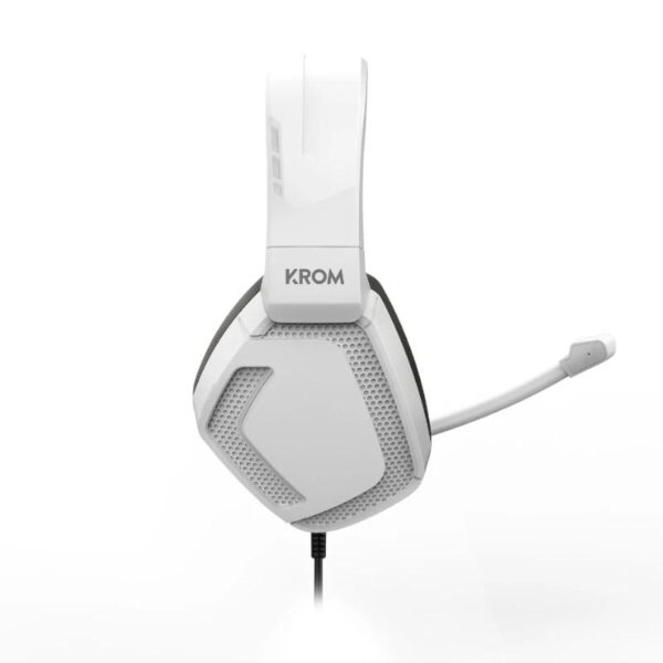 Krom Kopa Pro | Auricular Gaming Stereo Blanco - Imagen 3
