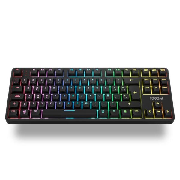 Krom Mini Teclado Kernel Pro Mecanico Inalam. Rgb - Imagen 2