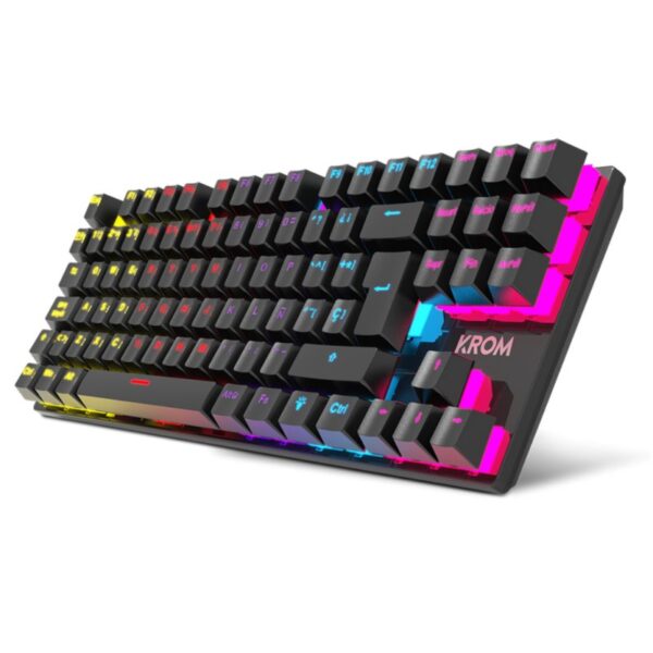 Krom Teclado Gaming Nxkromkasictkl  Tkl Rainbow - Imagen 3