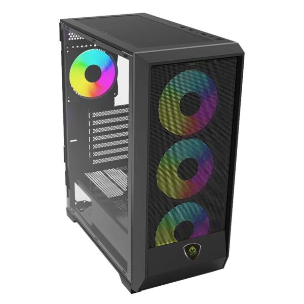 Keep Out Caja Atx Xc-501 Mesh Black Usb3.0+Type C - Imagen 2