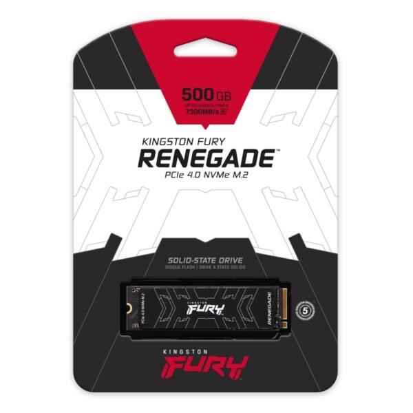 Kingston Fury Renegade Ssd 500Gb Nvme Pcie 4.0 - Imagen 3