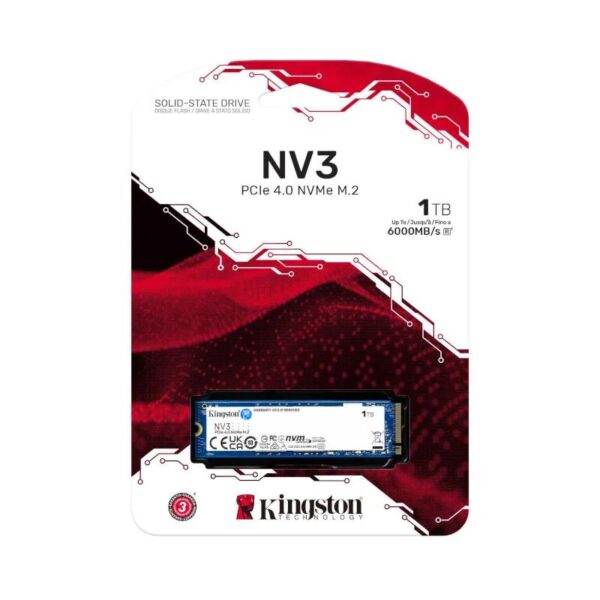 Kingston Nv3 Ssd 1Tb Pcie Nvme Gen 4.0 - Imagen 3