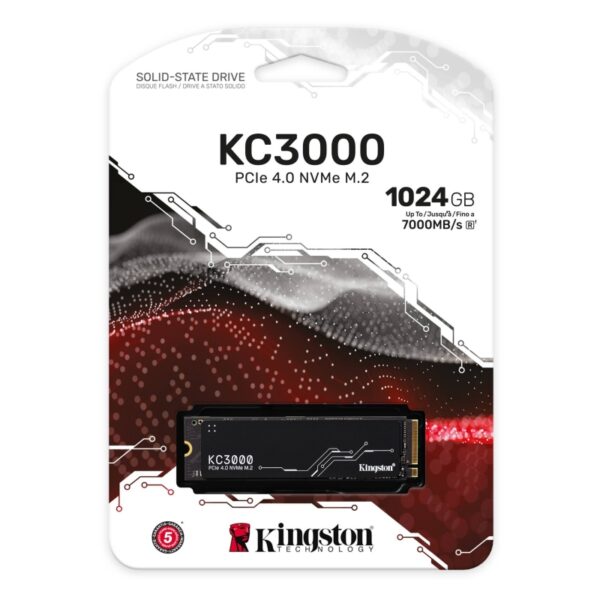 Kingston Skc3000S/1024G Ssd 1024Gb Nvme Pcie 4.0 - Imagen 3