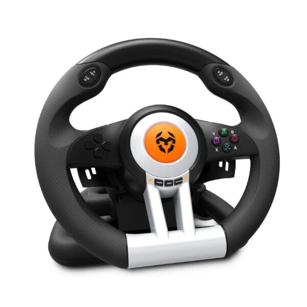 Krom Juego De Volante Y Pedales K-Wheel Multip. - Imagen 2