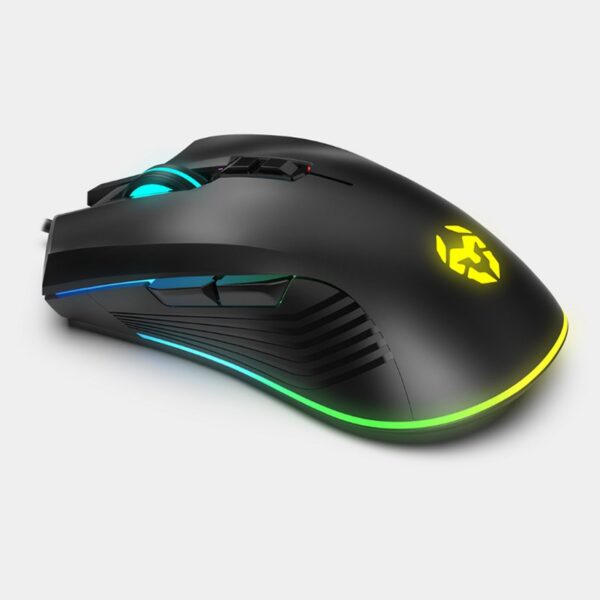 Krom Pack Teclado Semimecanico Y Raton Krusher Sp - Imagen 4