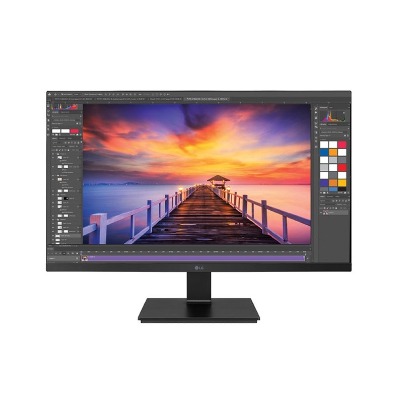 Lg 27Bl650C-B Monitor 27" Ips Fhd Hdmi Dp Usb-C Aa 1 Monitores Led