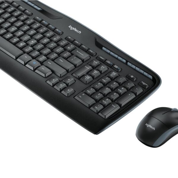 Logitech Teclado+ Ratón Mk330 Usb Negro - Imagen 3