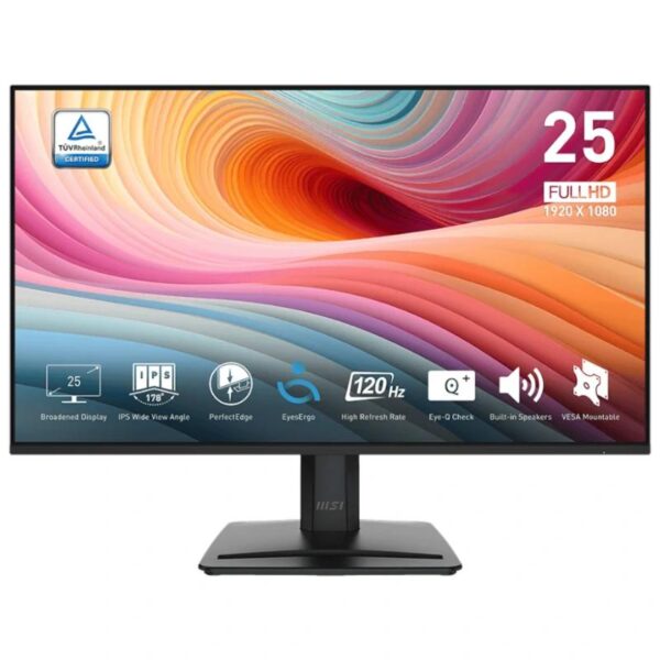 Msi Mp251 E2 Monitor 24.5" Ips Fhd 16:9 120H Vga - Imagen 3