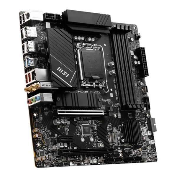 Msi Placa Base Pro B760M-A Wifi Ddr4 Atx Lga1700 - Imagen 3