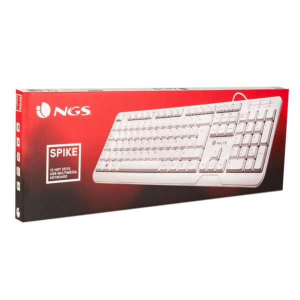 Ngs Teclado Usb Spike 12 Teclas Multimedia - Imagen 4