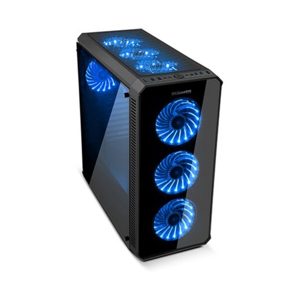 Nox Caja Semitorre E-Atx  Hummer Tgx Rgb Cristal T - Imagen 2