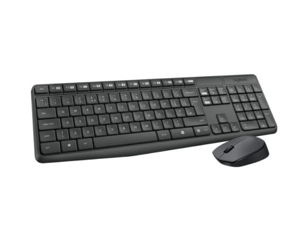 Teclado + Raton Wireless Mk235 Negro Logitech