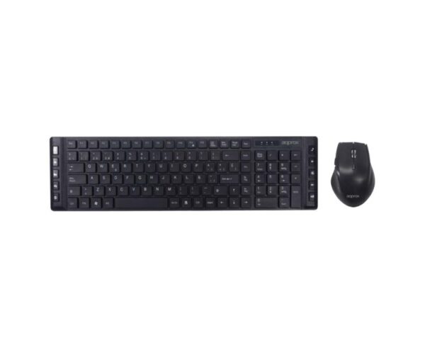 Teclado Wireless + Raton Optico Mx430 Negro Approx
