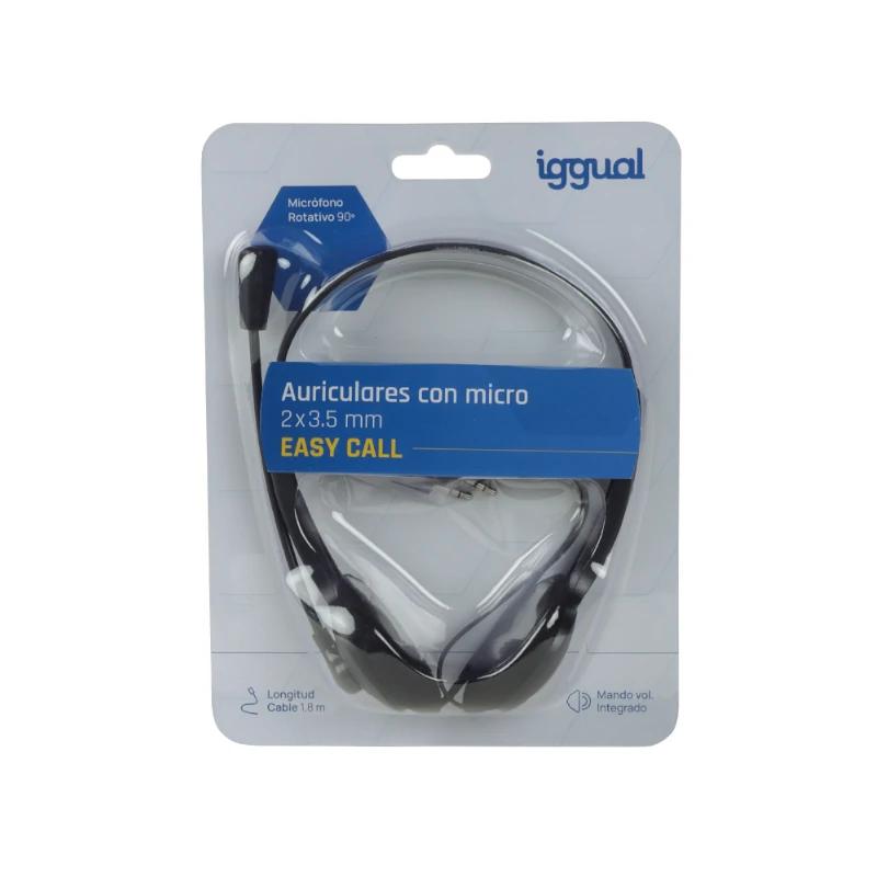 Iggual Auriculares Con Micro 2 X 3.5 Mm Easy Call 4 Iggual Auriculares Con Micro 2 X 3.5 Mm Easy Call - Imagen 4