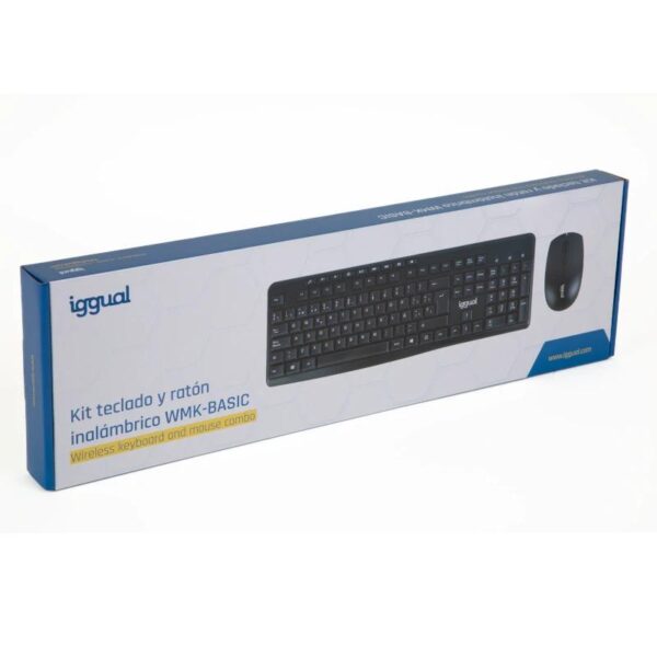 Iggual Kit Teclado Ratón Inalámbrico Wmk-Basic - Imagen 4
