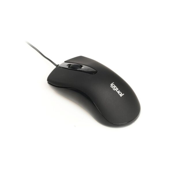 Iggual Ratón Óptico Com-Business-1200Dpi Negro - Imagen 3