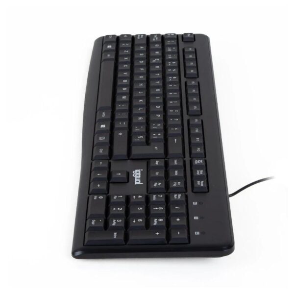 Iggual Teclado Estándar Ck-Basic2-105T Negro - Imagen 3