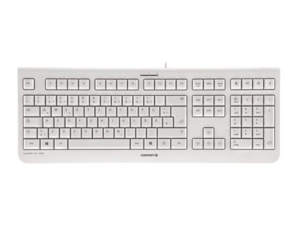 Teclado Kc 1000 Blanco Cherry