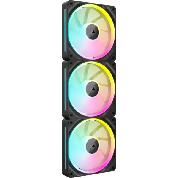 Ventilador Auxiliar Lx120 Icue Link Rgb 120Mm Black Triple Pack Corsair