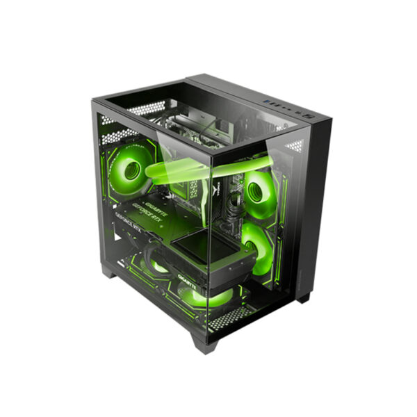 Caja Minitorre Atx Mc-3Cm Negro Mars Gaming