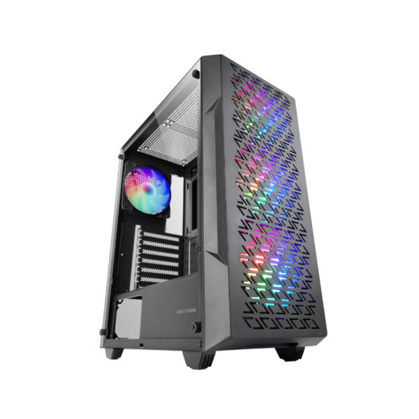 Caja Semitorre Atx Mc-Geo Frgb Negro Mars Gaming